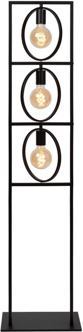 Suus Vloerlamp 3xe27 - Zwart Lucide Vloerlamp 00727/03/30