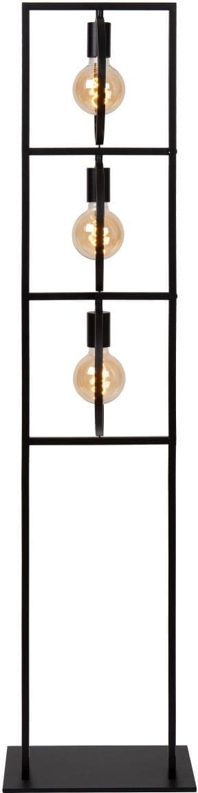 Suus Vloerlamp 3xe27 - Zwart Lucide Vloerlamp 00727/03/30