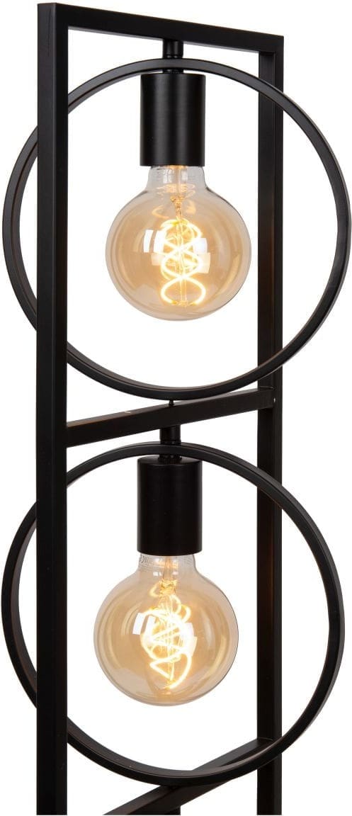 Suus Vloerlamp 3xe27 - Zwart Lucide Vloerlamp 00727/03/30