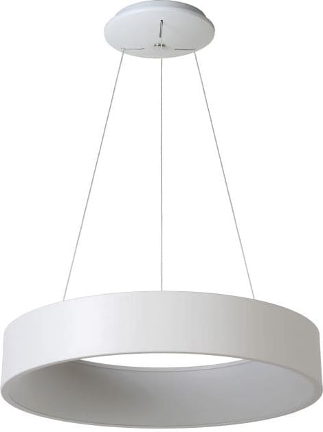 Talowe Led - Hanglamp - Ø60 cm - Led Dimb. - 1x39W 3000K - Wit Lucide Hanglamp 46400/42/31