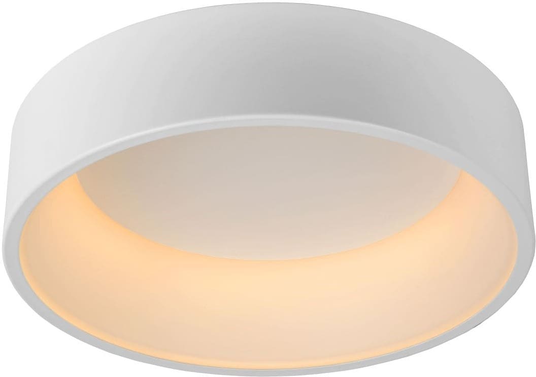 Talowe Led Plafonnière Ø45,5 cm Led Dimb. 1x30w 3000k - Wit Lucide Plafondlamp 46100/32/31