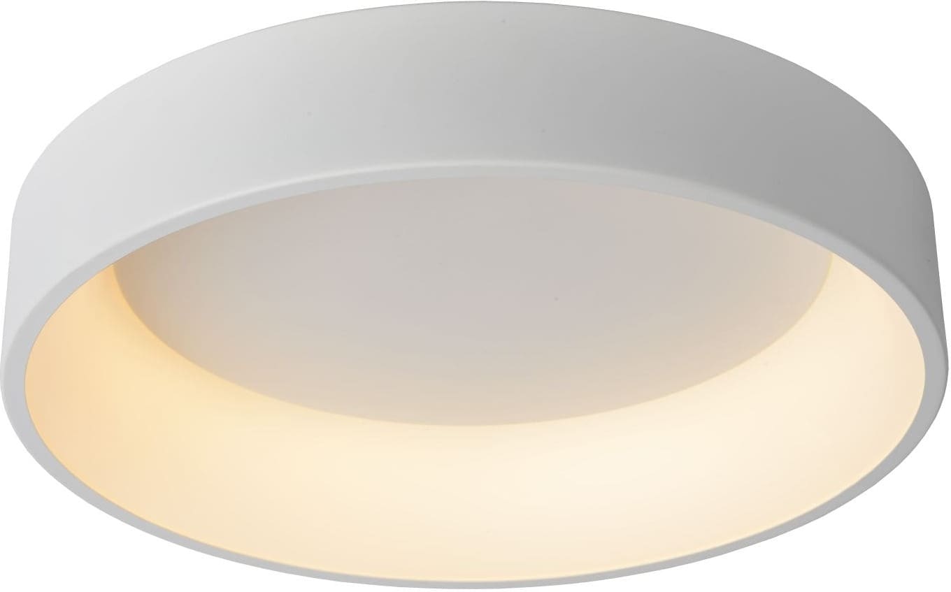 Talowe Led Plafonnière Ø60 cm Led Dimb. 1x42w 3000k - Wit Lucide Plafondlamp 46100/42/31