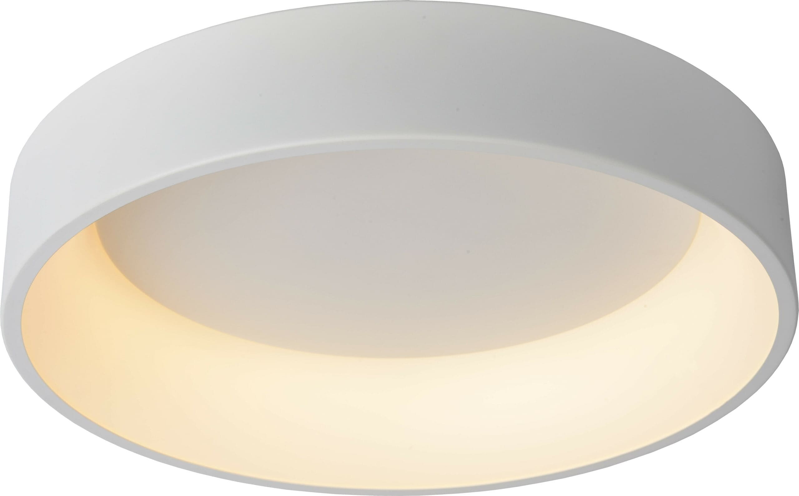 Talowe Led Plafonnière Ø60 cm Led Dimb. 1x42w 3000k - Wit Lucide Plafondlamp 46100/42/31