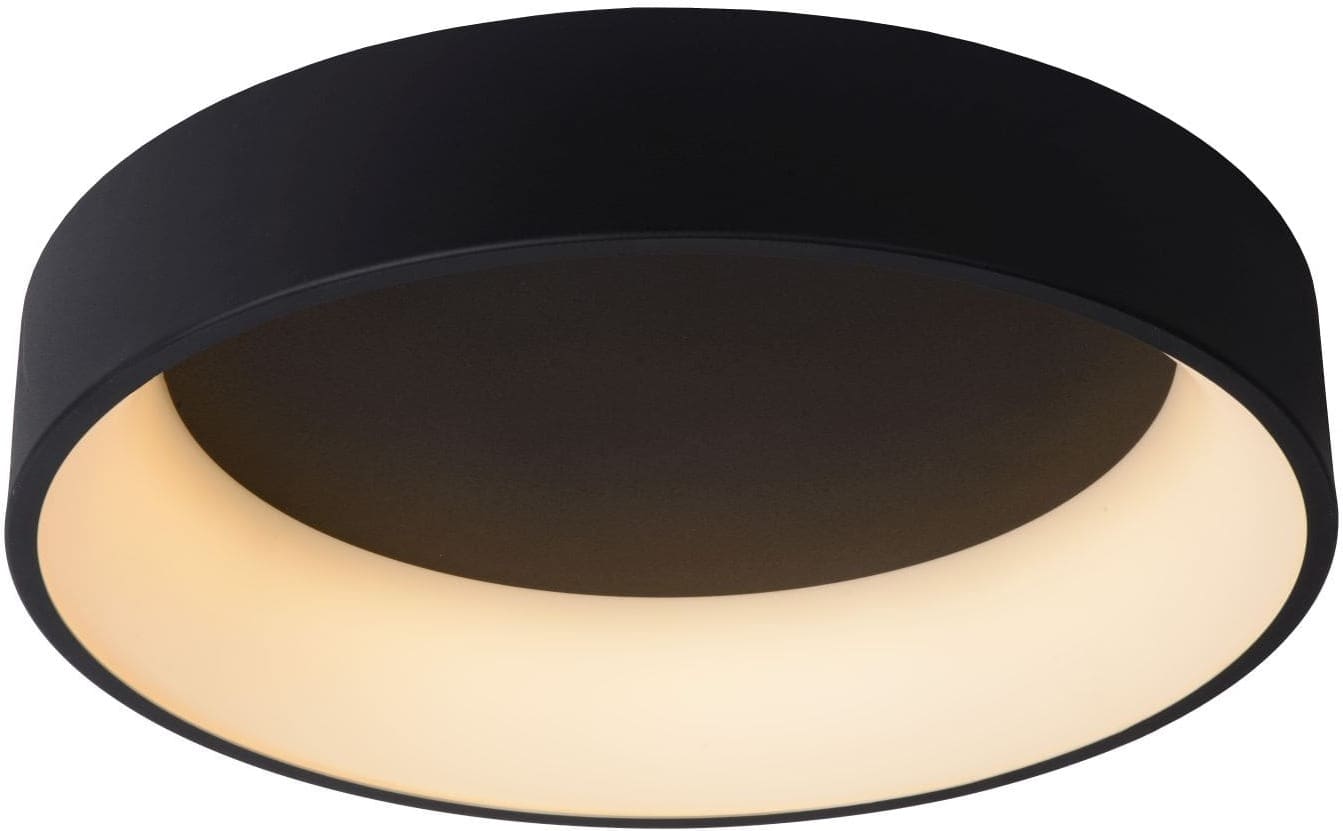 Talowe Led Plafonnière Ø60 cm Led Dimb. 1x42w 3000k - Zwart Lucide Plafondlamp 46100/42/30