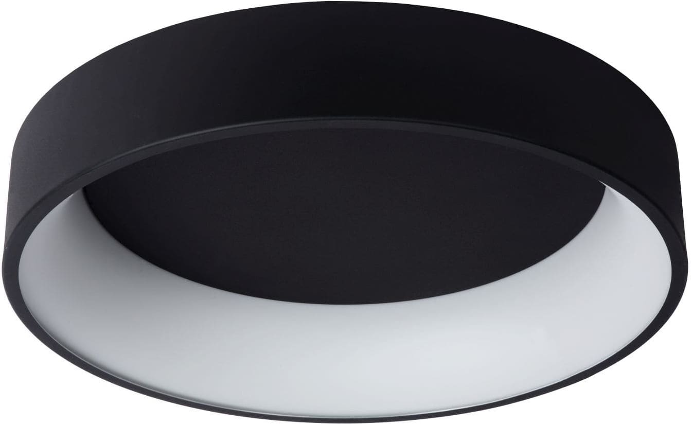 Talowe Led Plafonnière Ø60 cm Led Dimb. 1x42w 3000k - Zwart Lucide Plafondlamp 46100/42/30