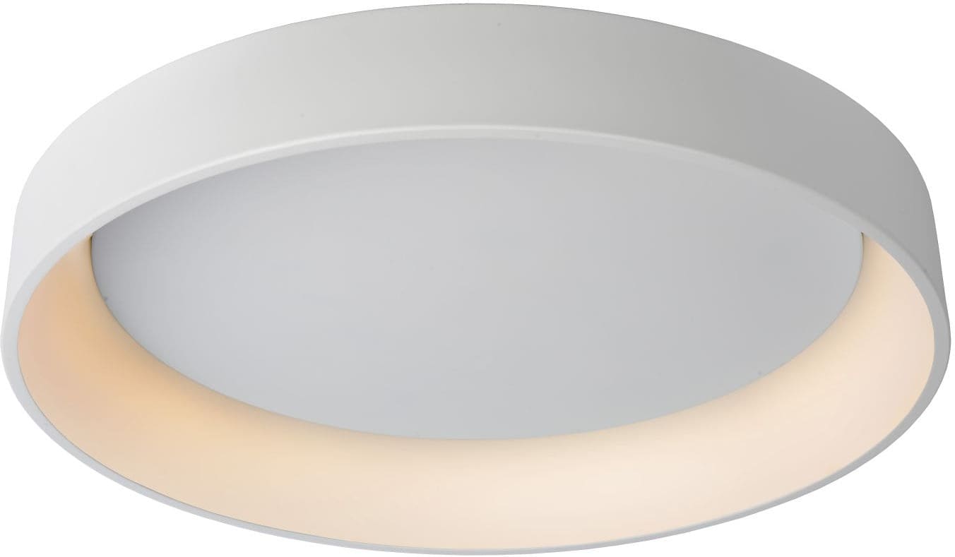 Talowe Led Plafonnière Ø80 cm Led Dimb. 1x80w 3000k - Wit Lucide Plafondlamp 46100/80/31