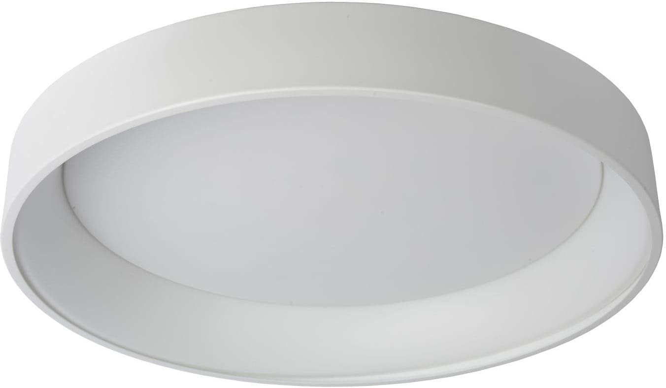 Talowe Led Plafonnière Ø80 cm Led Dimb. 1x80w 3000k - Wit Lucide Plafondlamp 46100/80/31