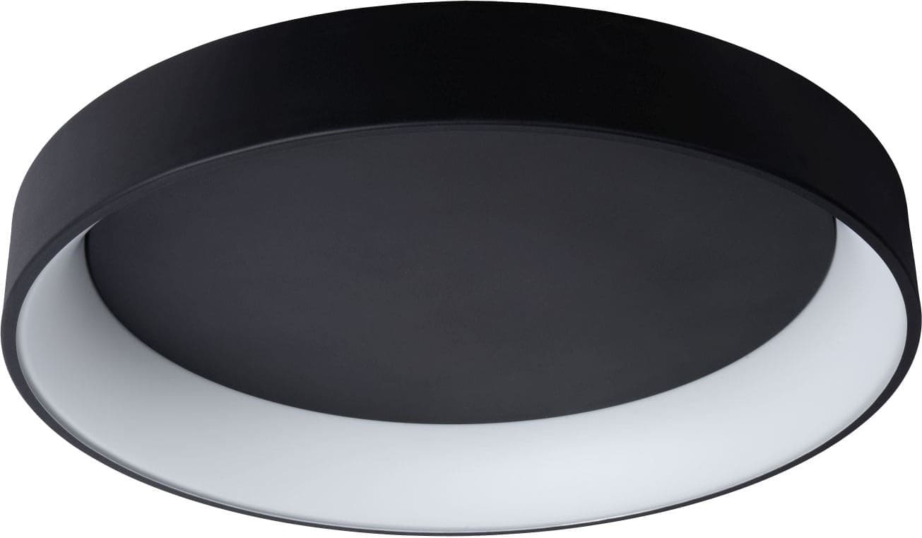 Talowe Led Plafonnière Ø80 cm Led Dimb. 1x80w 3000k - Zwart Lucide Plafondlamp 46100/80/30