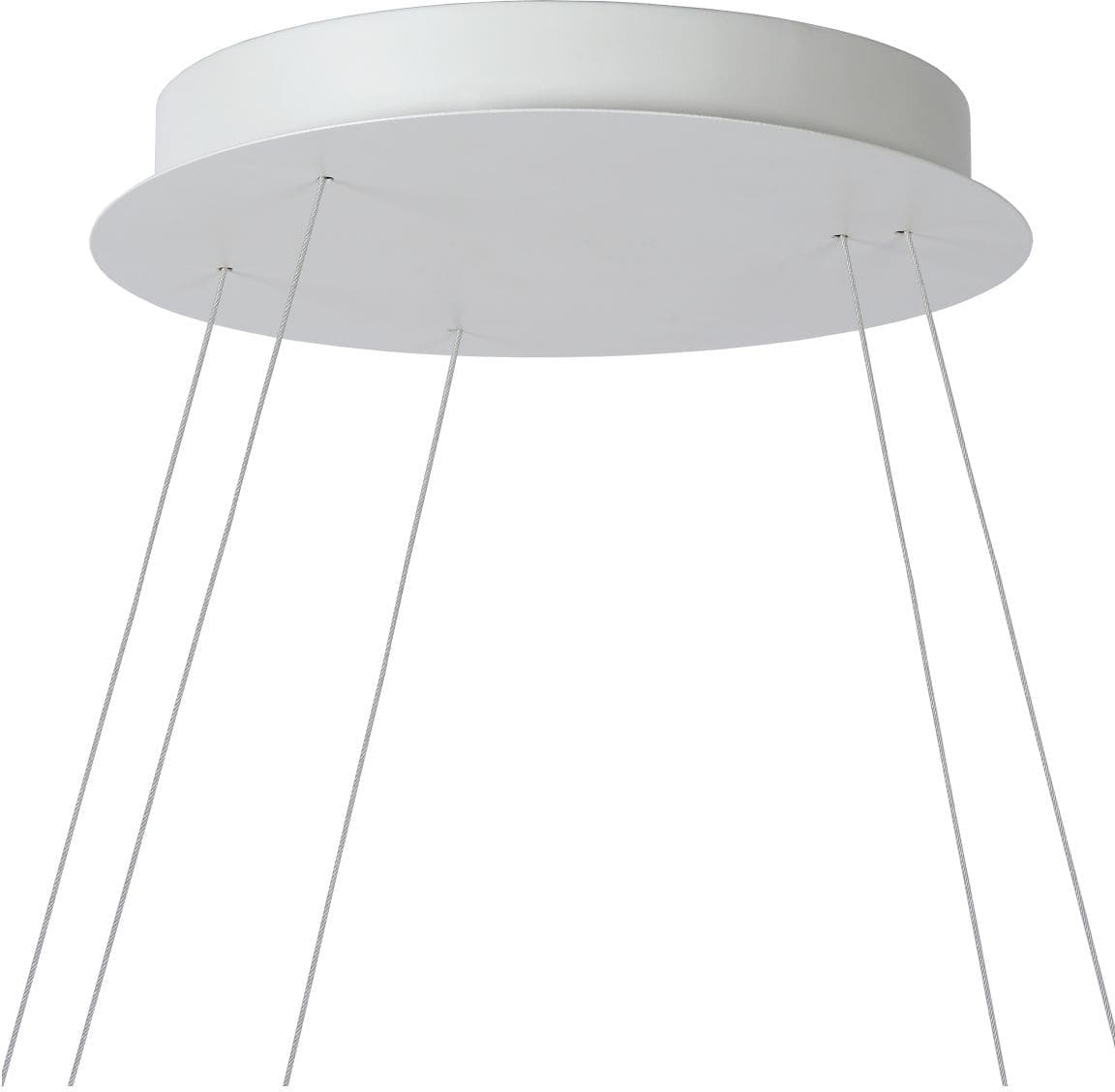 Triniti - Hanglamp - Ø80 cm - Led Dimb. - 3000K - Wit Lucide Hanglamp 46402/99/31