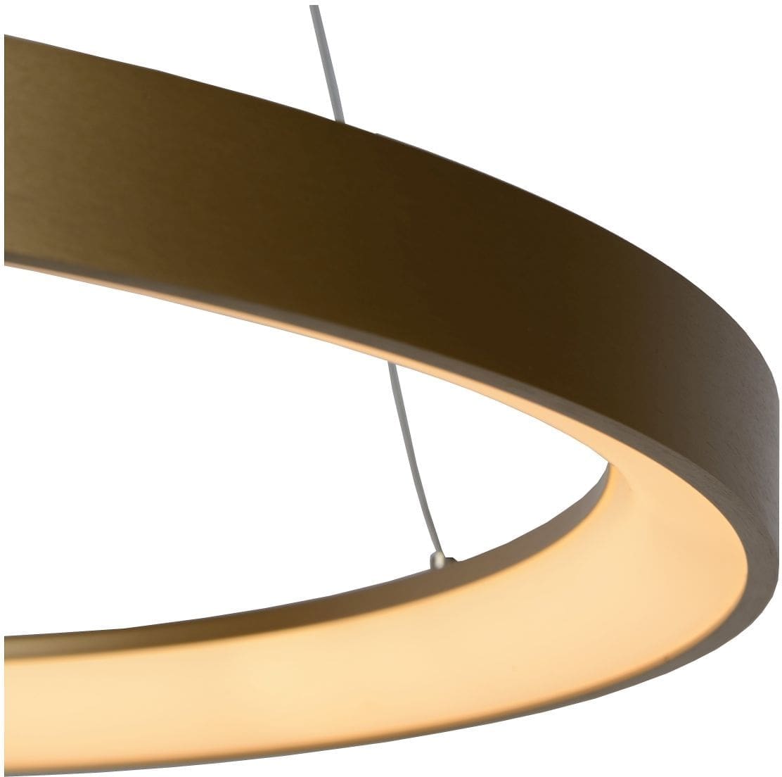 Vidal - Hanglamp - Ø58 cm - Led Dimb. - 1x48W 2700K - Mat Goud / Messing Lucide Hanglamp 46403/48/02