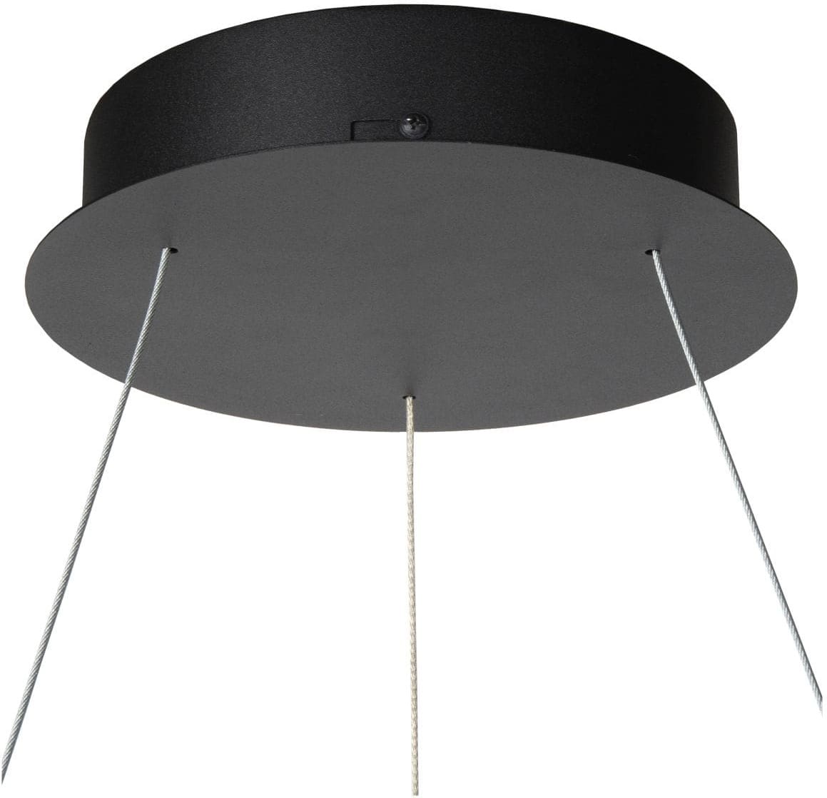 Vidal - Hanglamp - Ø58 cm - Led Dimb. - 1x48W 2700K - Zwart Lucide Hanglamp 46403/48/30
