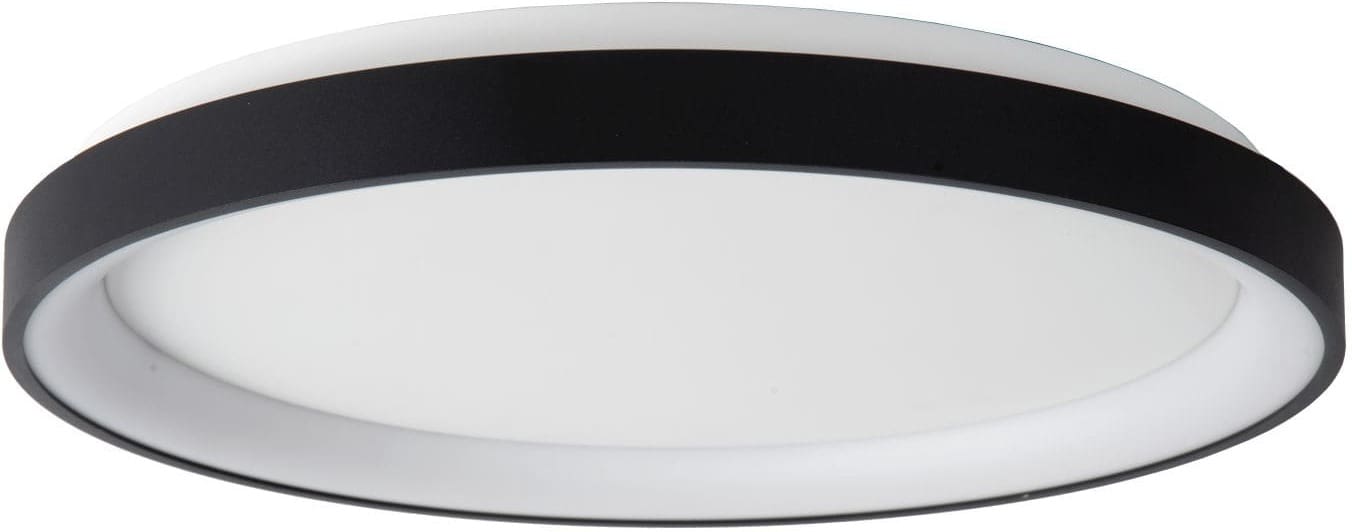 Vidal - Plafonnière - Ø48 cm - Led Dimb. - 1x38W 2700K - Zwart Lucide Plafondlamp 46103/38/30