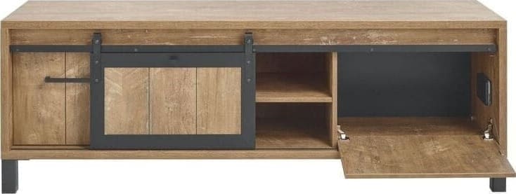 Profijt Meubel TV-meubel Alva Bruin|Naturel Dressoir
