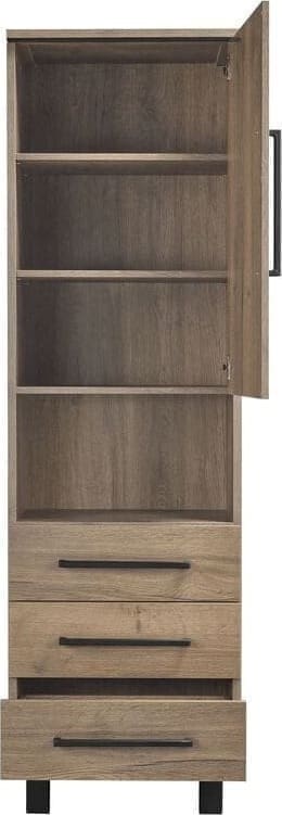 Pronto Wonen Opbergkast Adanti barley Zwart Opbergkast