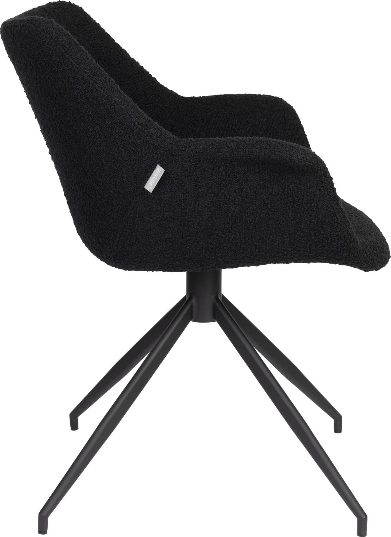 Armstoel Doulton Swivel Black Zuiver ZVR1200242