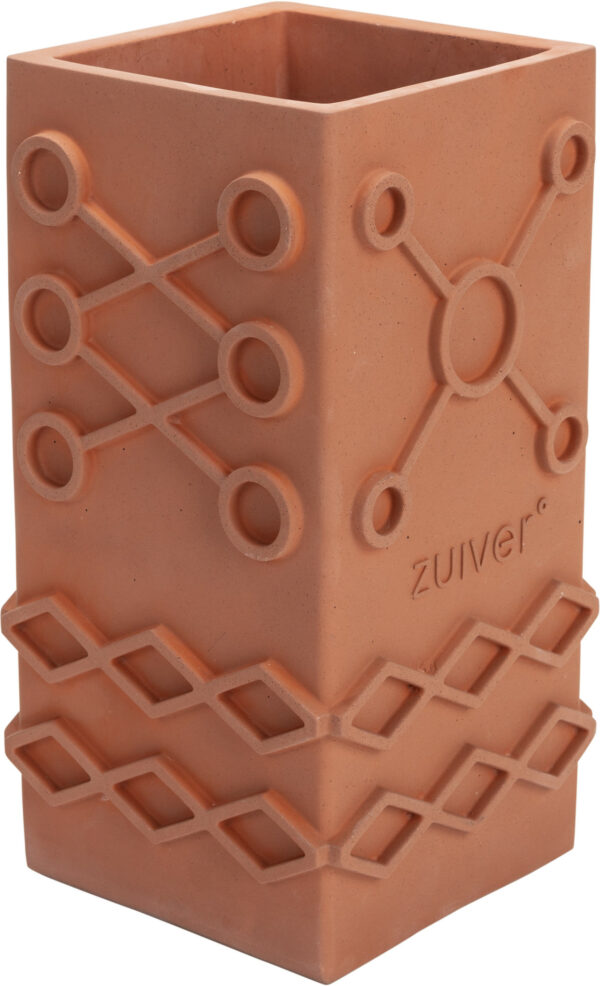 Vaas Graphic Square Terra Zuiver Vaas ZVR8200065