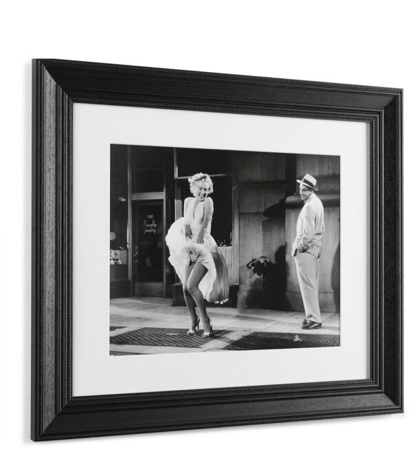 COCO maison Marilyn Monroe wanddecoratie 73x63cm Zwart Schilderij