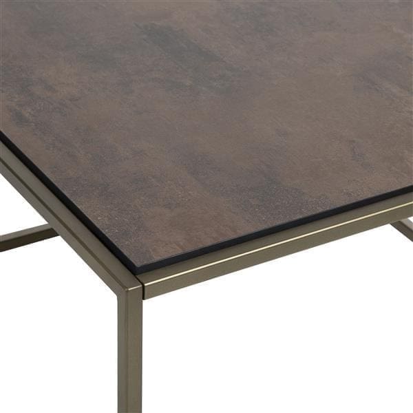 COCO maison Stand Up bijzettafel - goud Goud Woonaccessoire