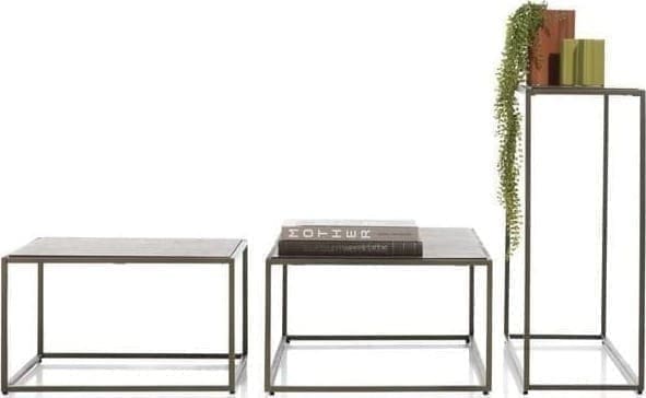 COCO maison Stand Up bijzettafel - goud Goud Woonaccessoire