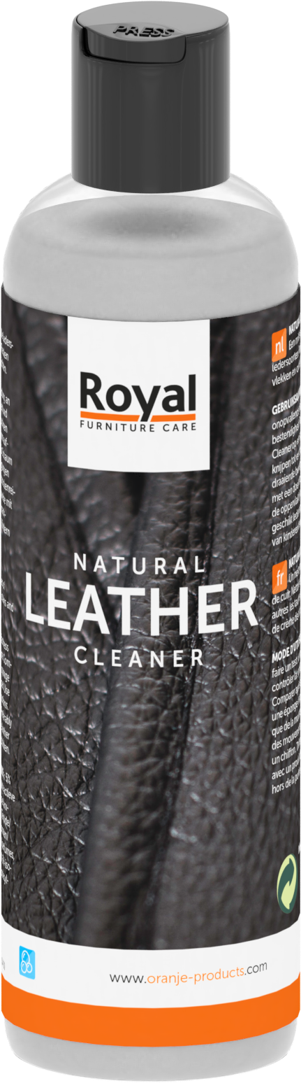 Natural Leather Cleaner Oranje Furniture Care onderhoud meubelen 140025 Reiniging Leder