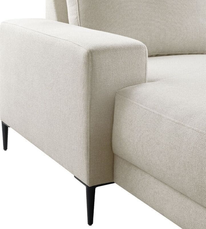 Pronto Wonen Hoekbank Portona ecru Beige|Wit Bank