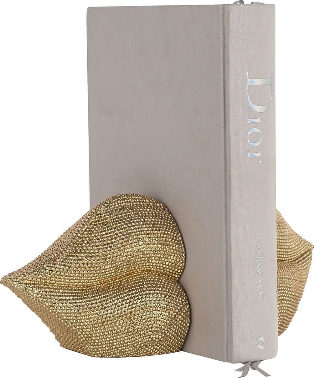 Richmond Interiors Books standard Kiss gold Goud Woonaccessoire
