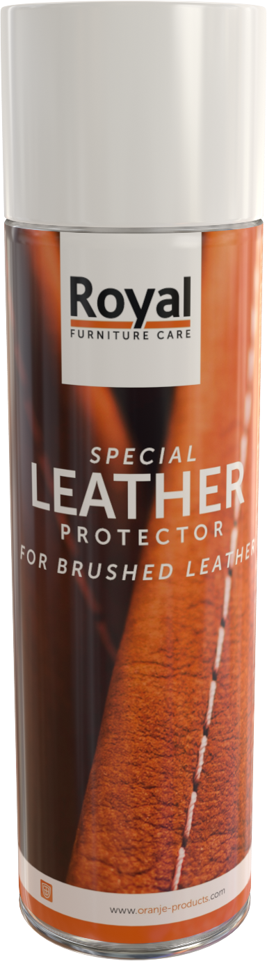 Leather Protector spray Oranje Furniture Care onderhoud meubelen 142210 Geschuurd/ nubuck/ Vintage Leder