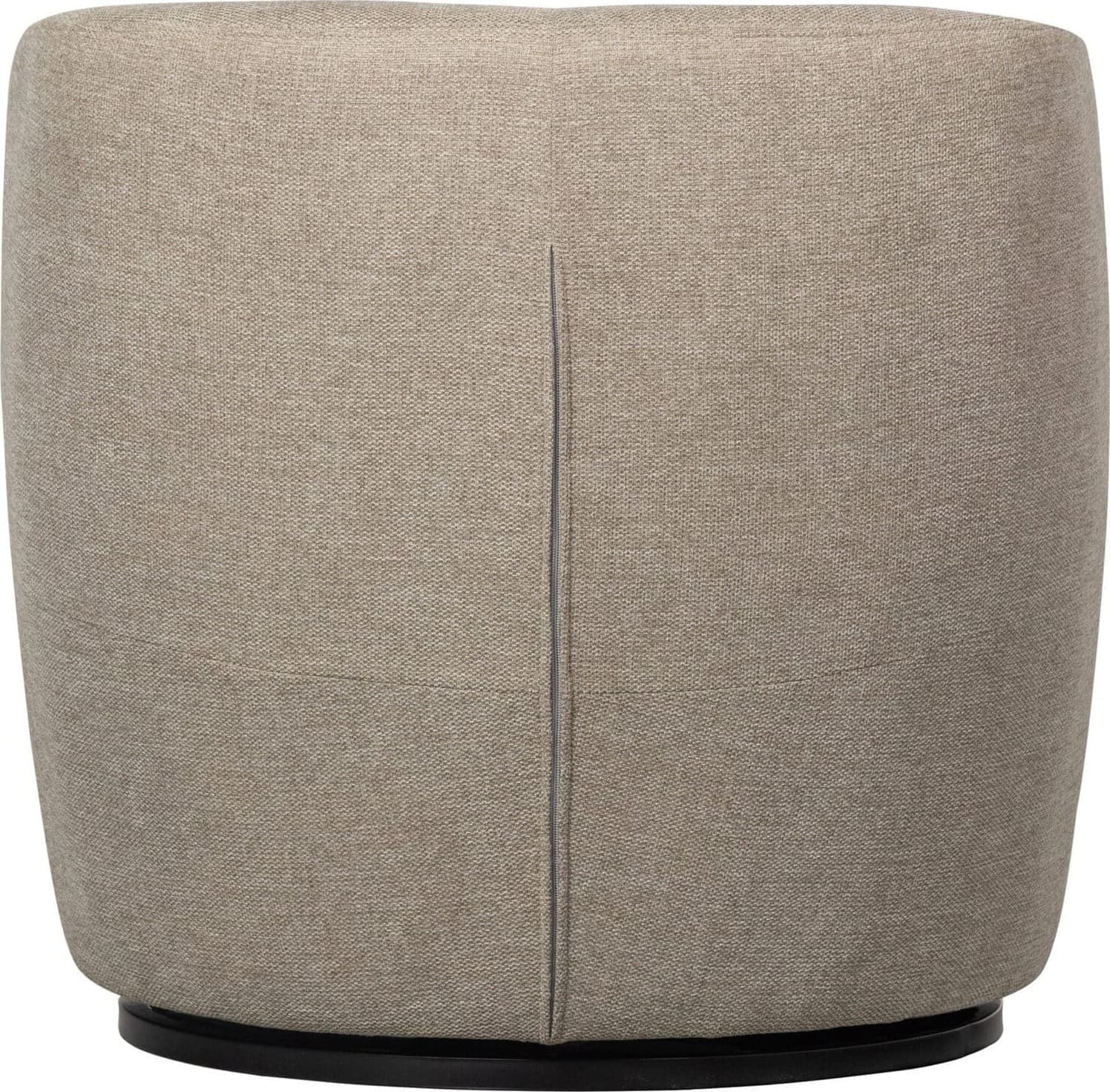 WOOOD Exclusive Serra Draaifauteuil Geweven Stof Zand Beige|Bruin Draaifauteuil