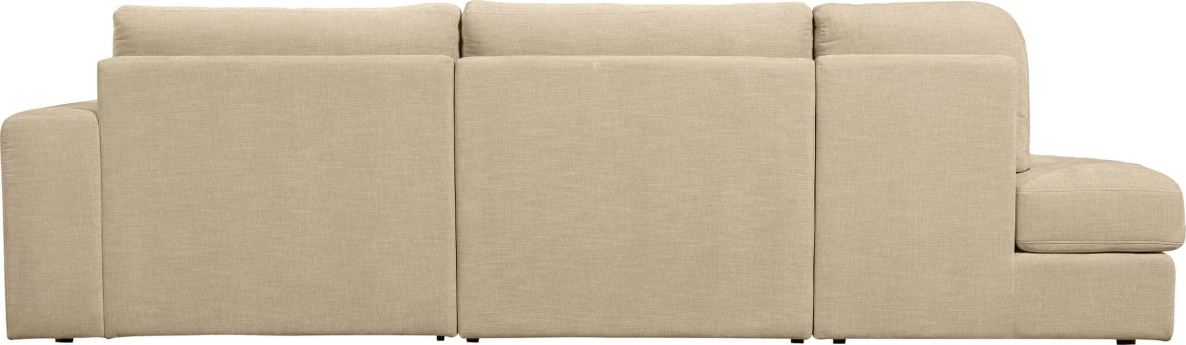 vtwonen Family 2,5-zitsbank Ronding Links Zand Beige|Bruin Bank