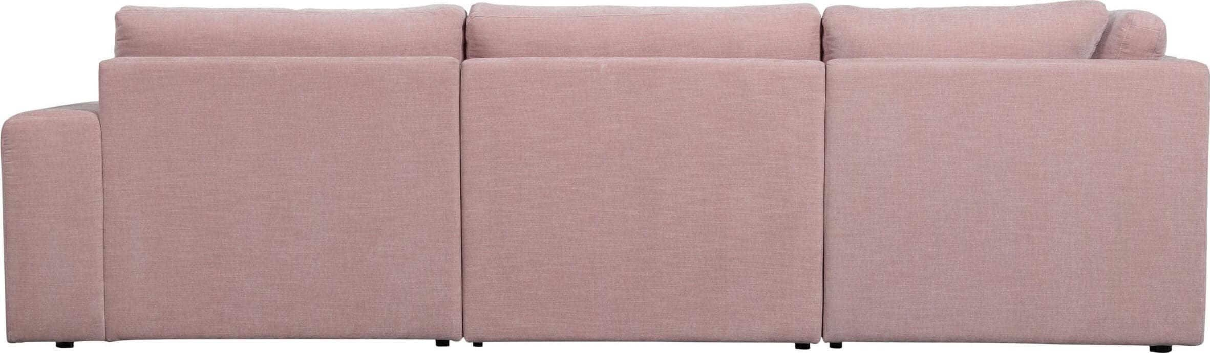 vtwonen Family Hoekbank Ronding Links Roze Blauw Hoekbank