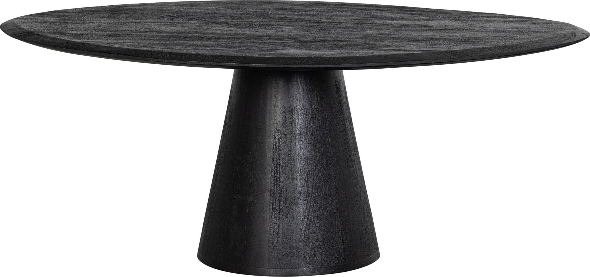 BePureHome Posture Salontafel Hout Zwart Ø120cm Zwart Salontafel