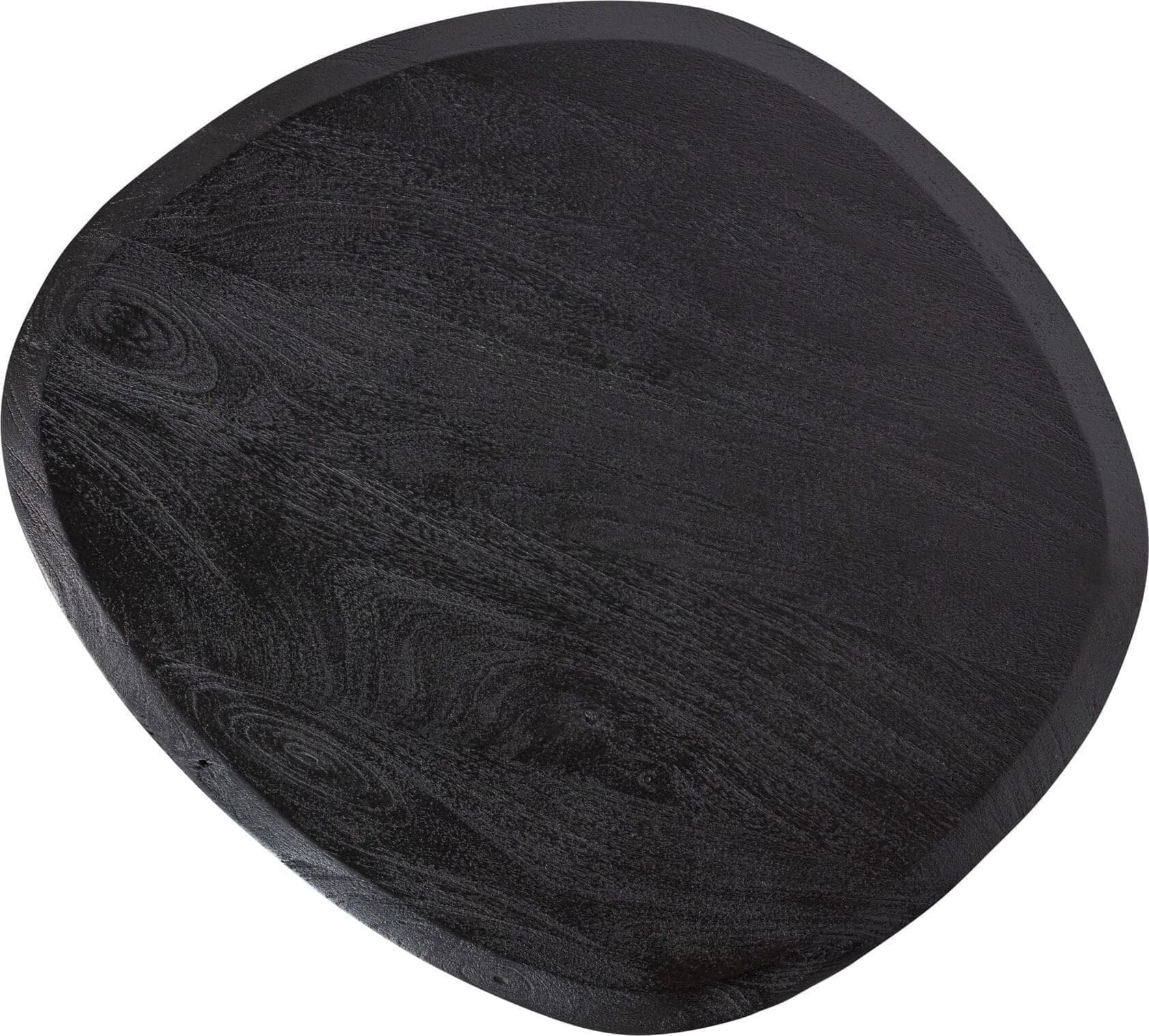 BePureHome Posture Salontafel Hout Zwart Ø70cm Zwart Salontafel