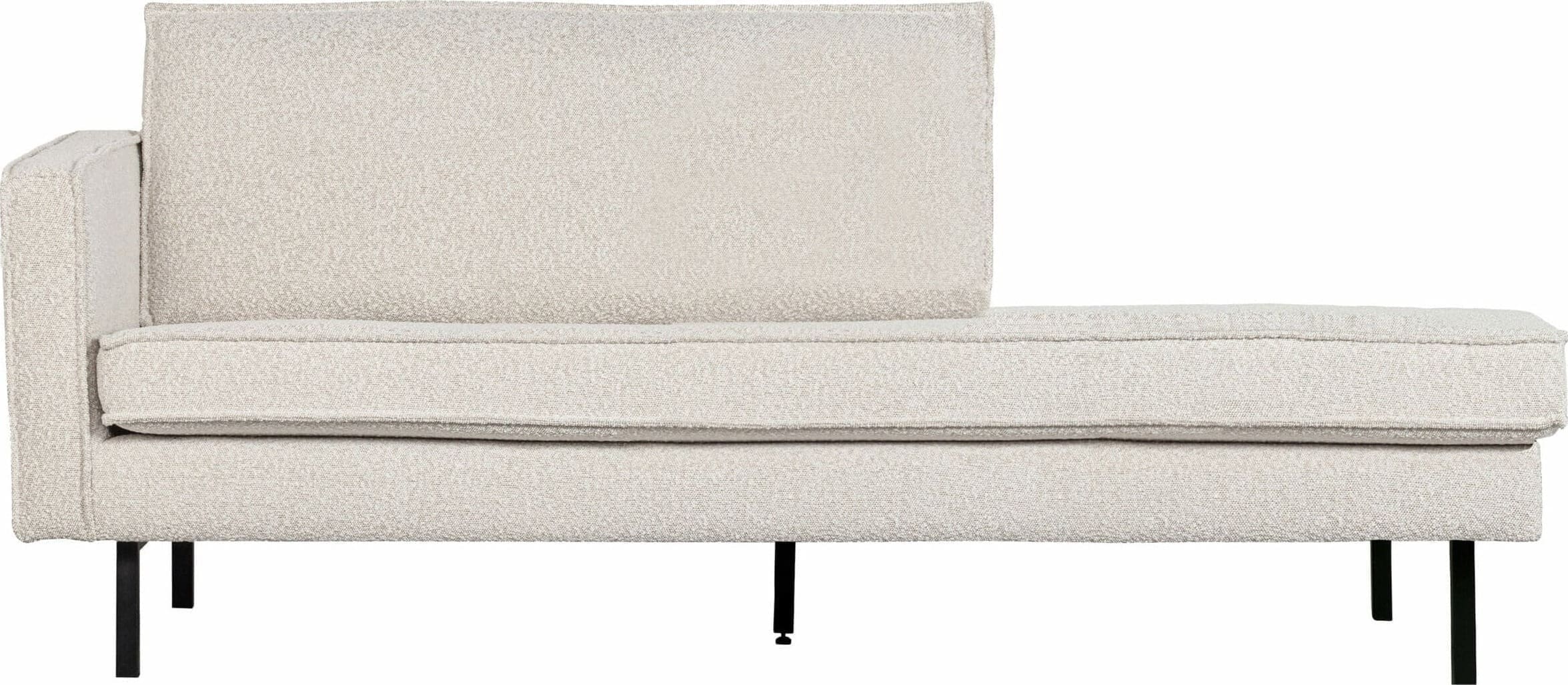 BePureHome Rodeo Daybed Left Bouclé Naturel Naturel