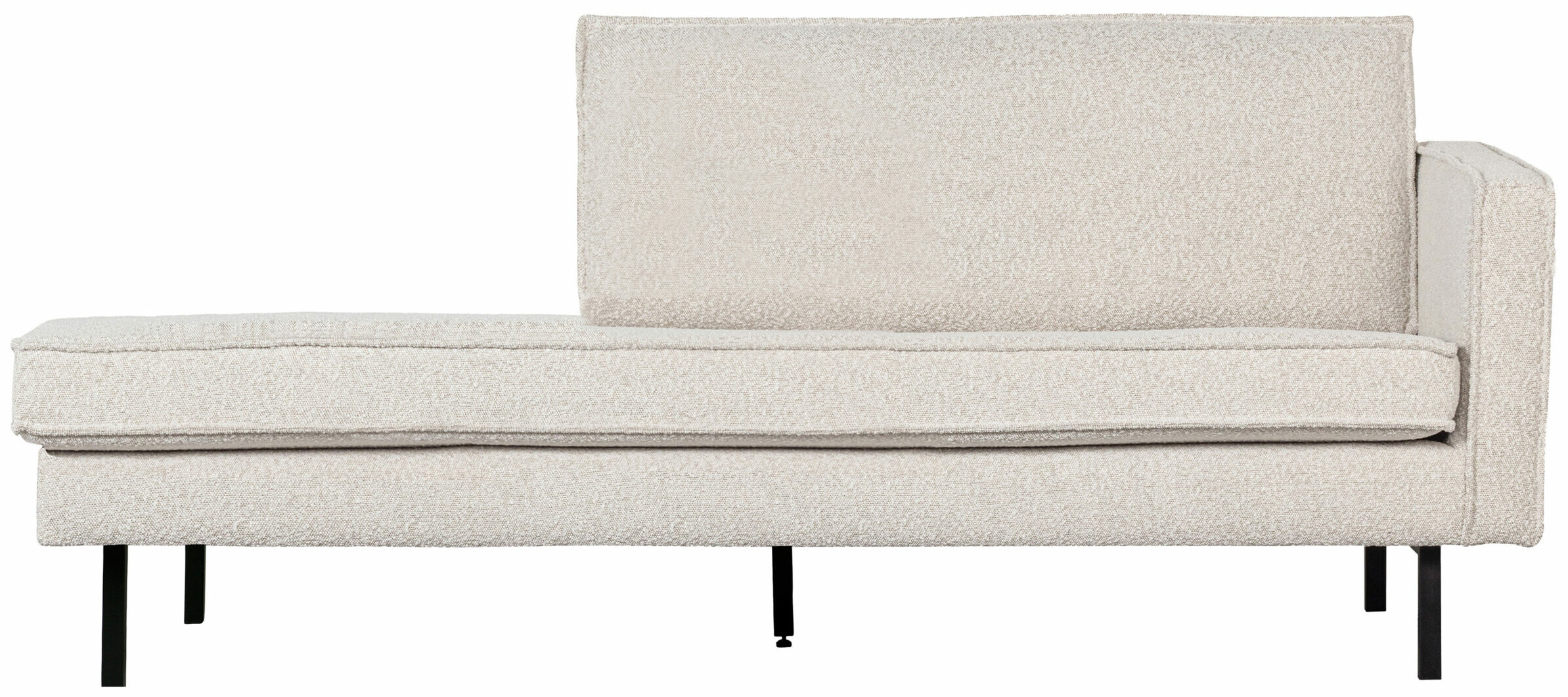BePureHome Rodeo Daybed Right Bouclé Naturel Naturel