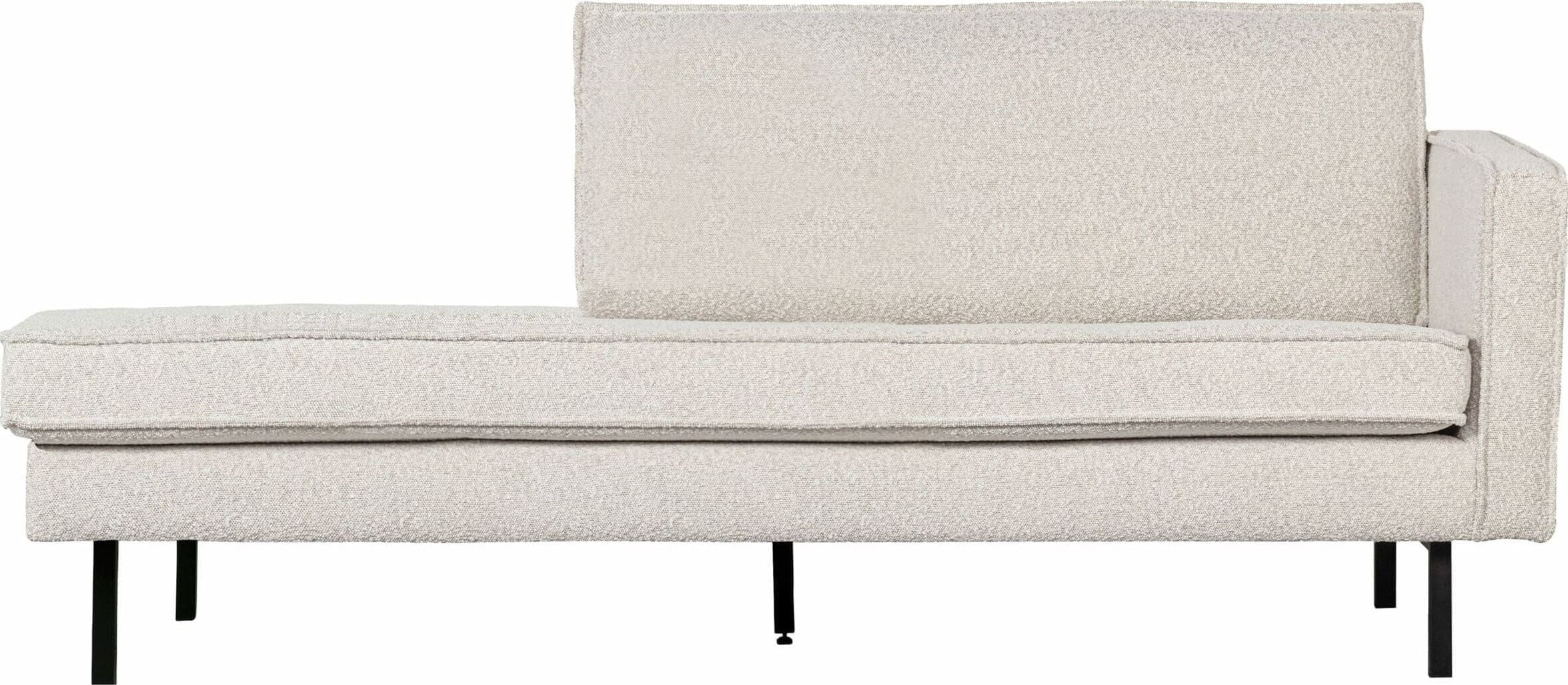 BePureHome Rodeo Daybed Right Bouclé Naturel Naturel