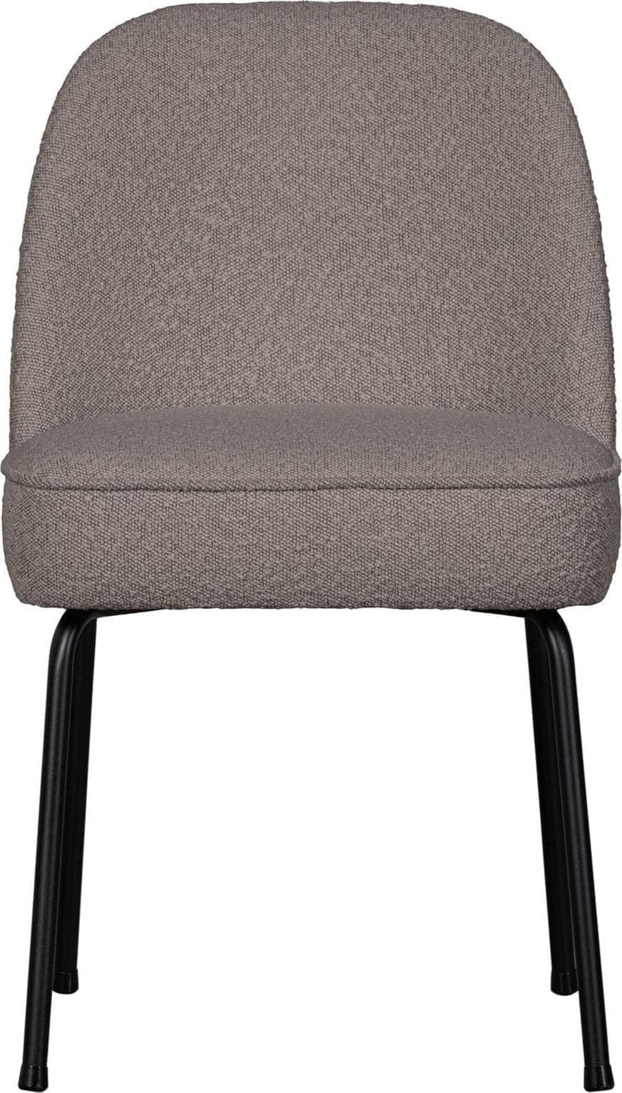 BePureHome Vogue Eetkamerstoel Bouclé Nougat Taupe|Bruin