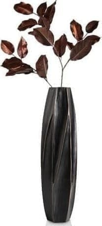 COCO maison Merle vaas H52cm Zwart Woonaccessoire