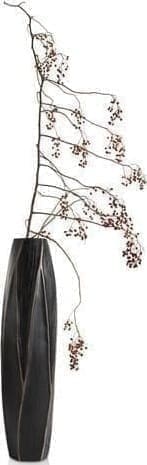 COCO maison Merle vaas H63cm Zwart Woonaccessoire
