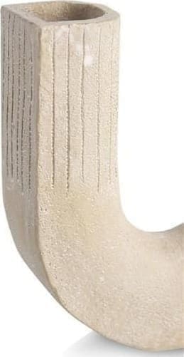 COCO maison Suze vaas H16cm Beige Woonaccessoire