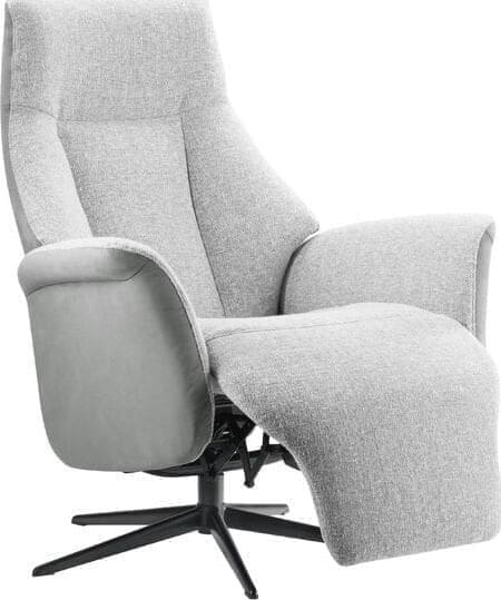 INHOUSE Relaxfauteuil Hessa M grijs Grijs Fauteuil