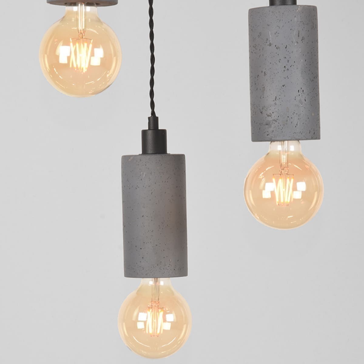 LABEL51 Hanglamp Fresco - Concrete - Beton Grijs Hanglamp