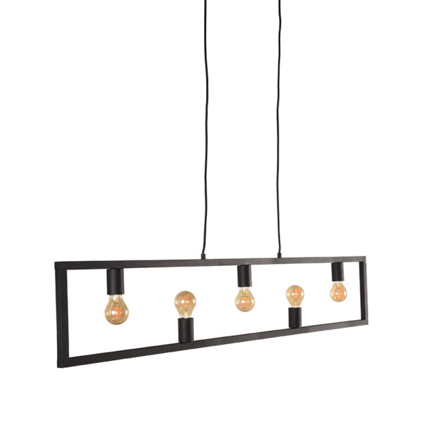 LABEL51 Hanglamp Quadrato - Zwart - Metaal Zwart Hanglamp