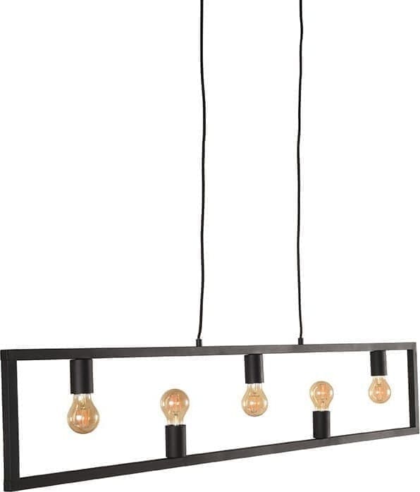 LABEL51 Hanglamp Quadrato - Zwart - Metaal Zwart Hanglamp