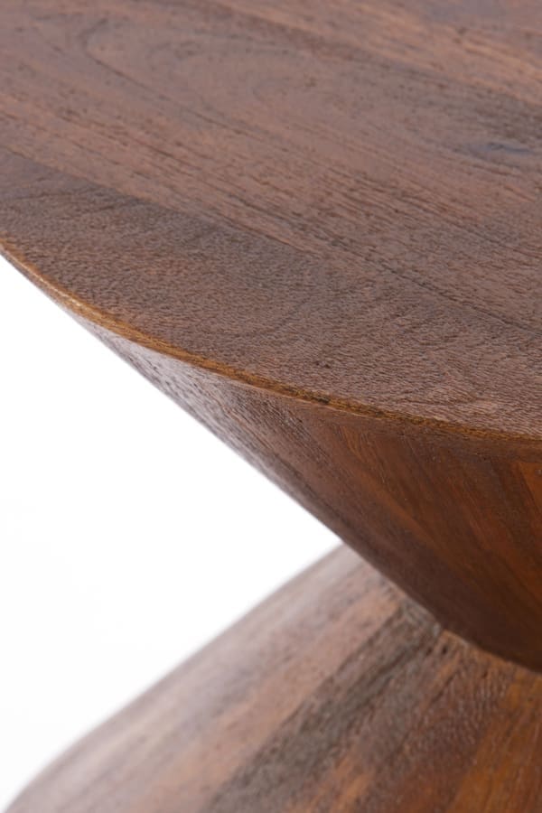 Bijzettafel Larus - Mango Hout Bruin Light & Living Bijzettafel 6783684