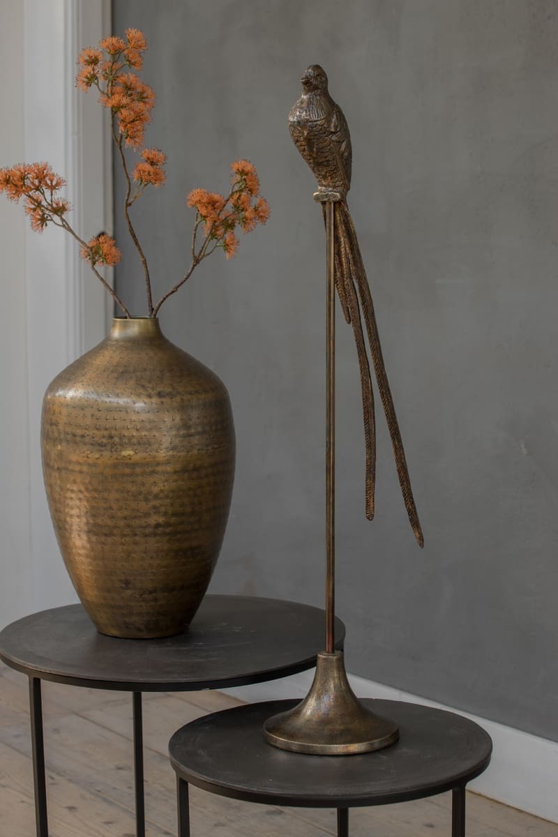 Bijzettafel Talca - Ruw Lood Antiek Light & Living Bijzettafel 6706015