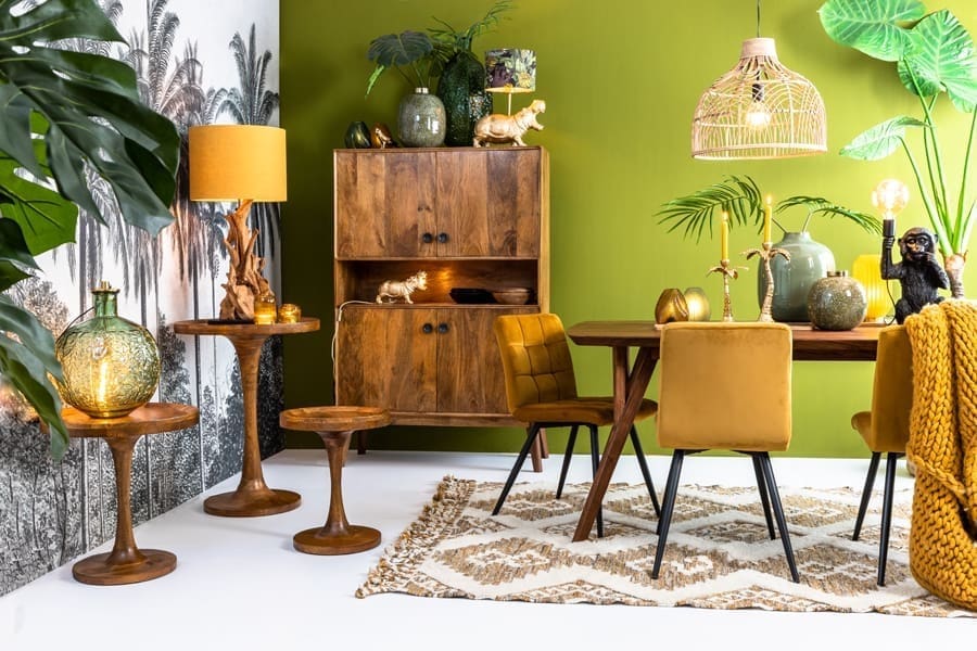 Eettafel Quenza - Acacia Hout Light & Living Eettafel 6761584