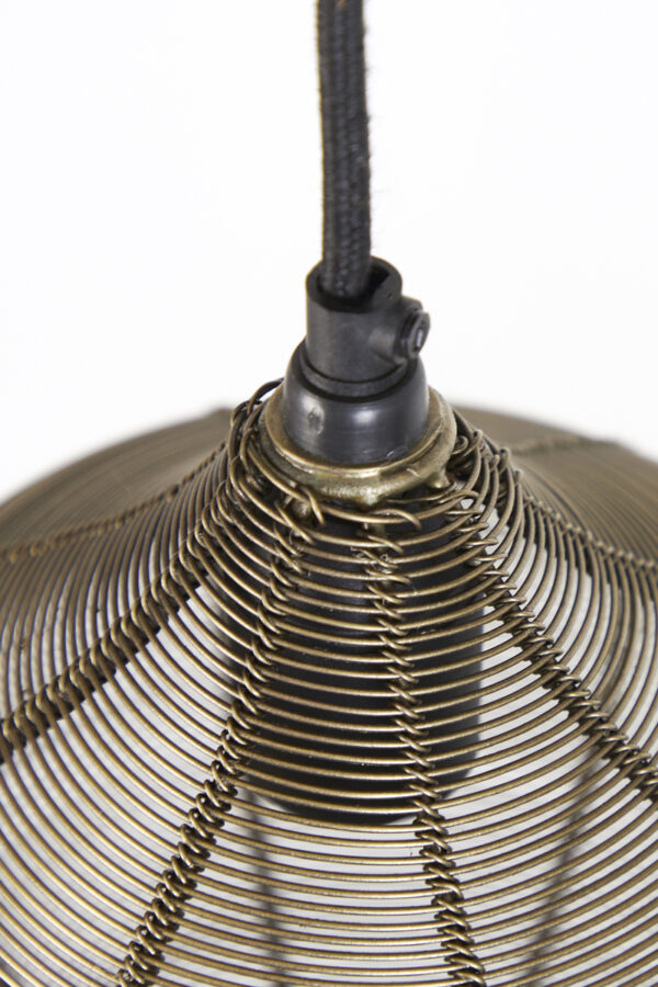 Hanglamp Alvaro - Antiek Brons Light & Living Hanglamp 2956818