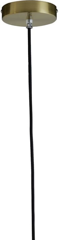 Hanglamp Magdala - Glas Bruin+goud Light & Living Hanglamp 2957482