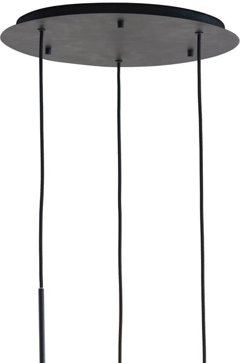Hanglamp Mayson - Smoke Glas-mat Zwart Light & Living Hanglamp 2958612