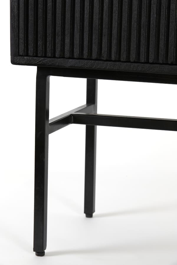 Kast Abage - Hout Zwart Light & Living Kast 6778912